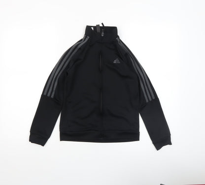Boys UK Size 9-10 Years adidas Black Track Jacket