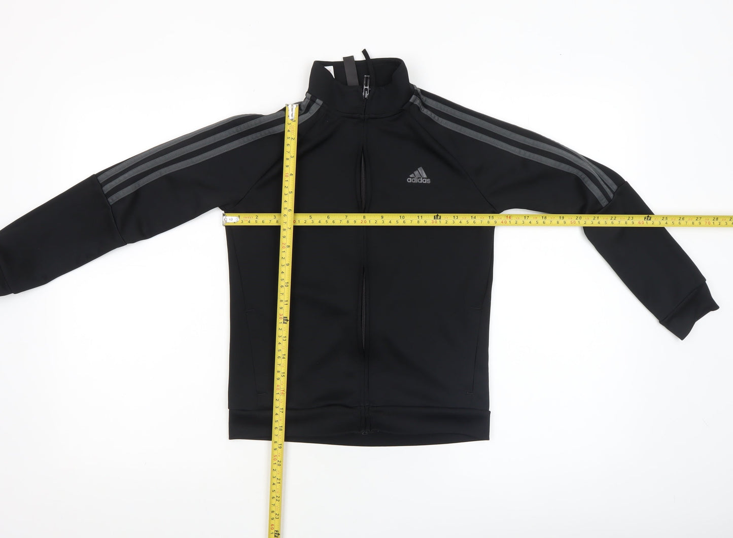 Boys UK Size 9-10 Years adidas Black Track Jacket