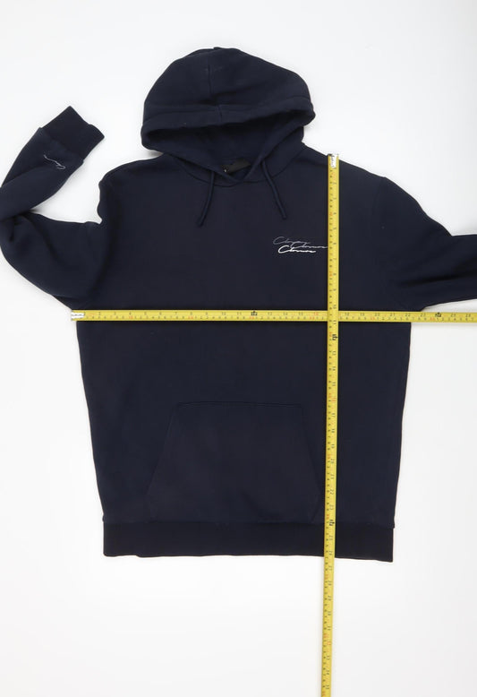 Mens UK Size M Closure London Blue Pullover Hoodie