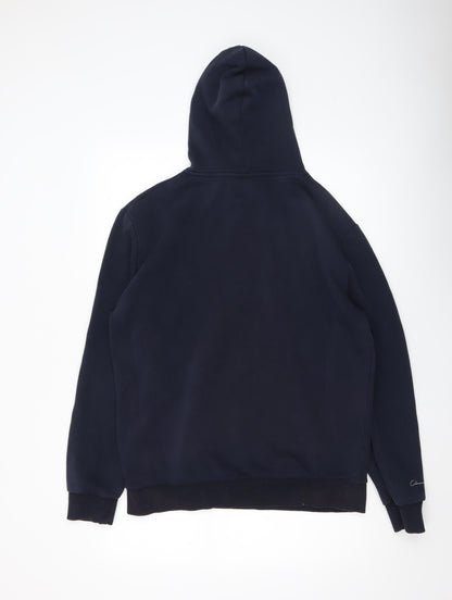 Mens UK Size M Closure London Blue Pullover Hoodie