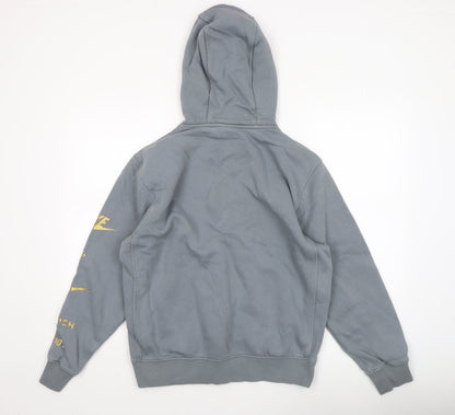 Womens UK Size M Nike Grey Pullover Hoodie