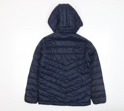 Boys UK Size 12 Years JACK & JONES Blue Puffer Jacket