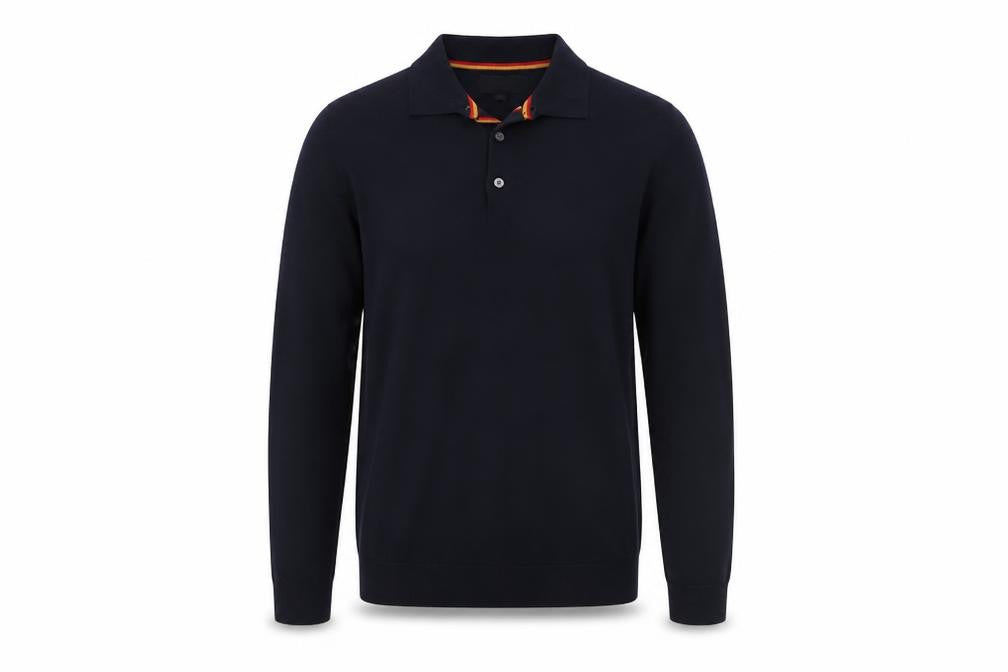 Mens UK Size XS NEXT Black Henley Jumper