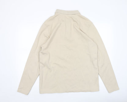 Mens UK Size L Dunnes Stores Cotton Blend Polo Shirt