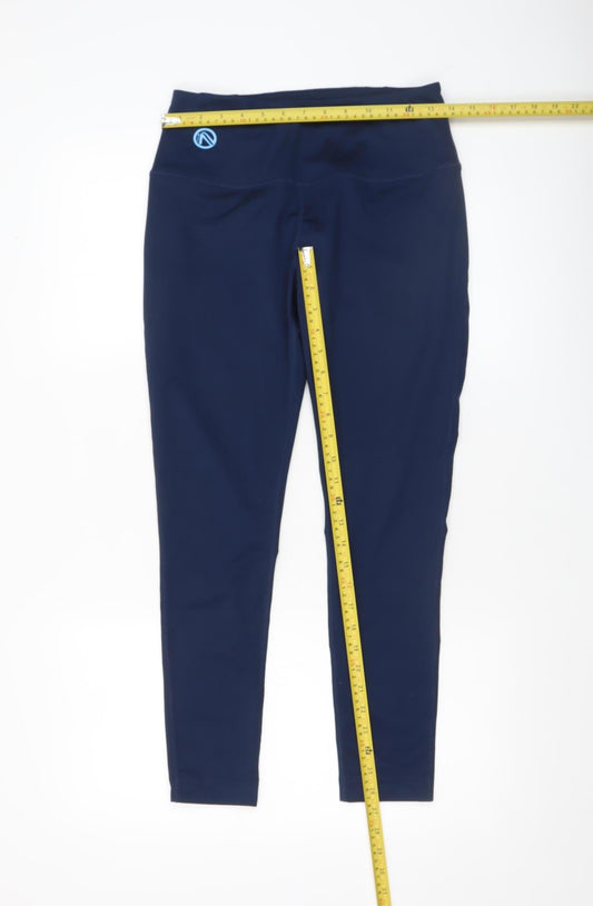 Womens UK Size 12 O'Neills Athletic Fit Leggings Blue Leggings