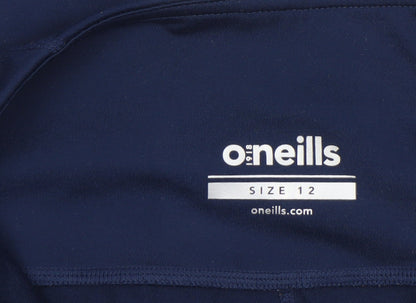 Womens UK Size 12 O'Neills Athletic Fit Leggings Blue Leggings