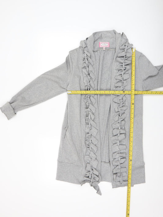 Womens UK Size M Fran Jane Grey Basic Jacket