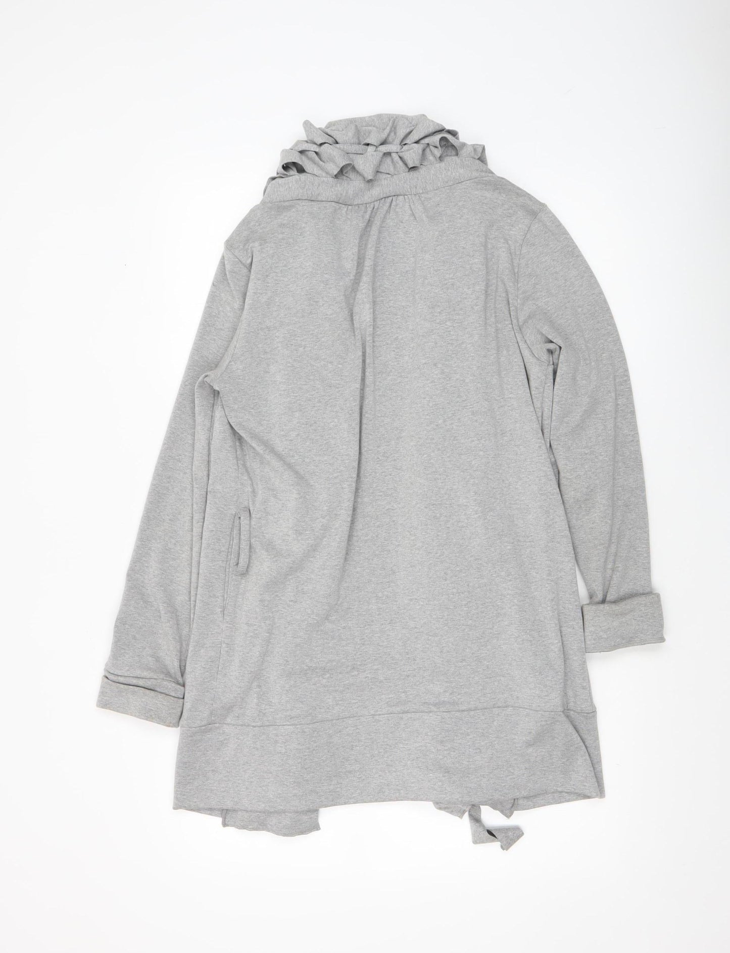 Womens UK Size M Fran Jane Grey Basic Jacket