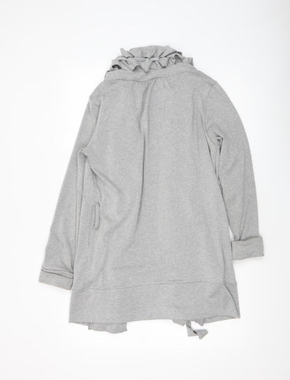 Womens UK Size M Fran Jane Grey Basic Jacket