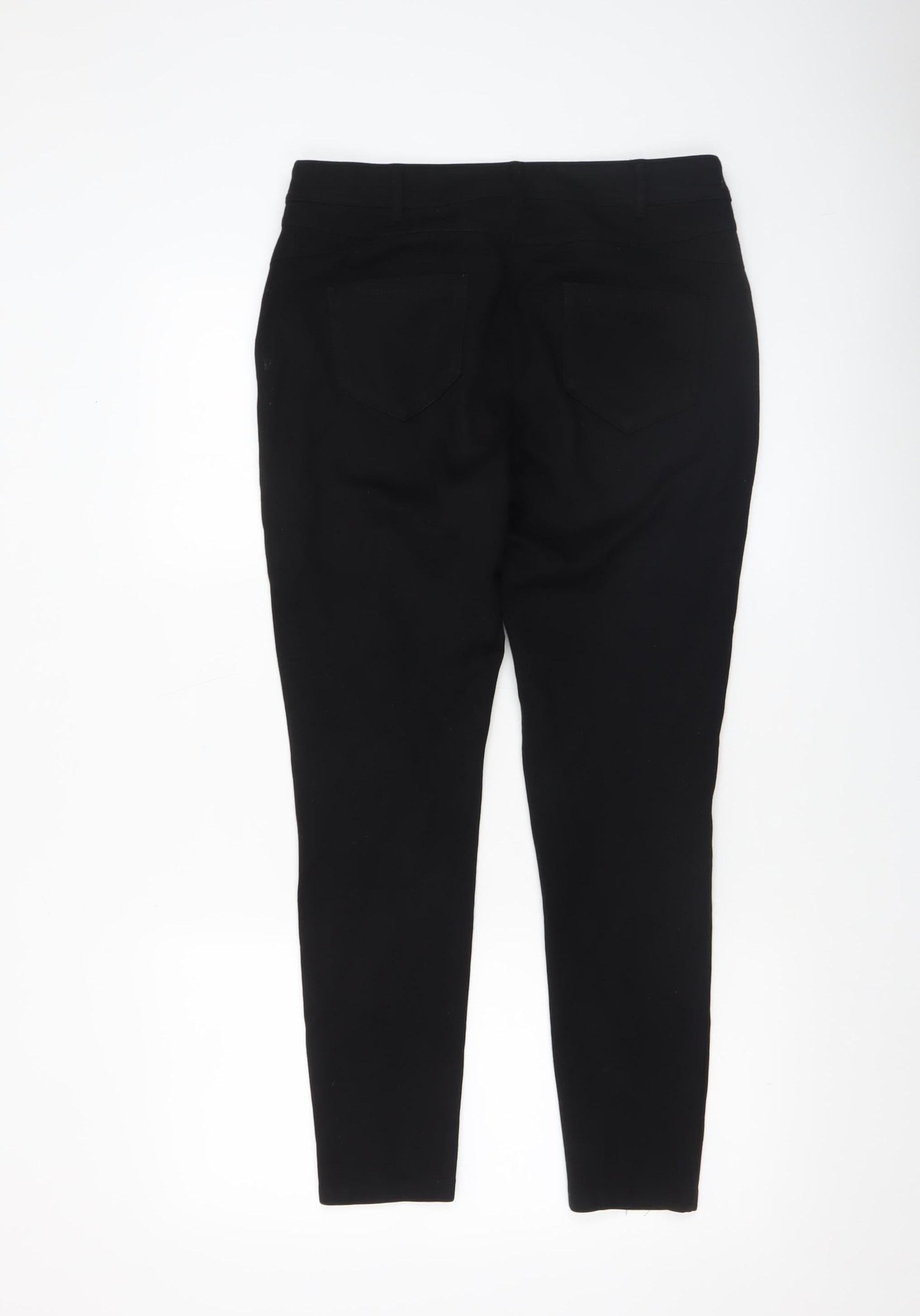 Womens UK Size 12 Dunnes Slim Fit Jegging Black Trousers