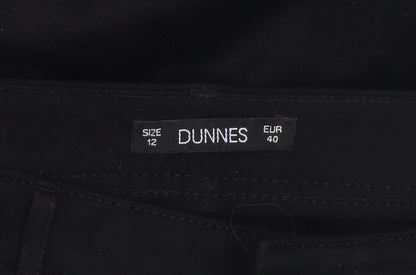 Womens UK Size 12 Dunnes Slim Fit Jegging Black Trousers