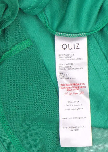 Womens UK Size 6 Quiz Bodycon Dress