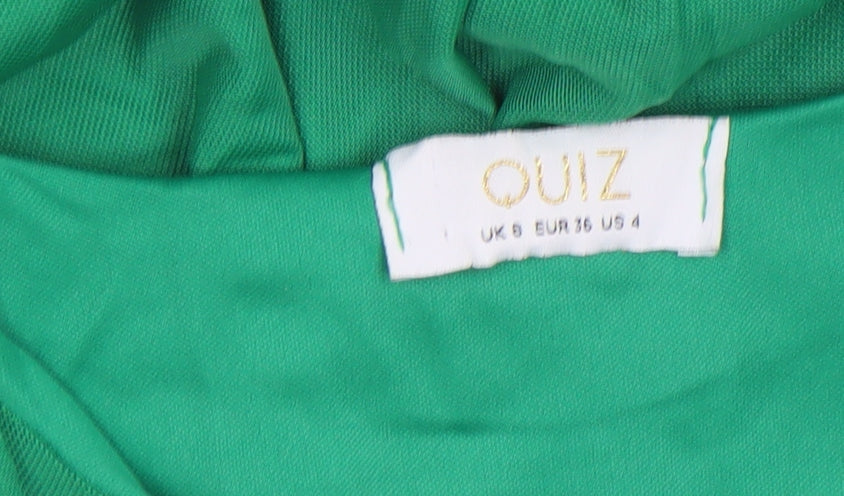 Womens UK Size 6 Quiz Bodycon Dress