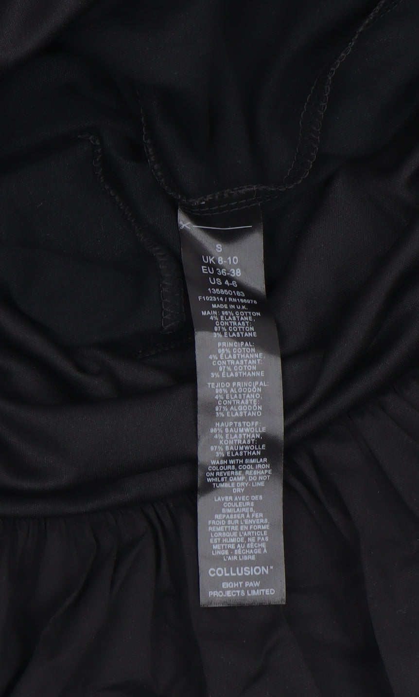 Womens UK Size 8-10 COLLUSION Bodycon Dress