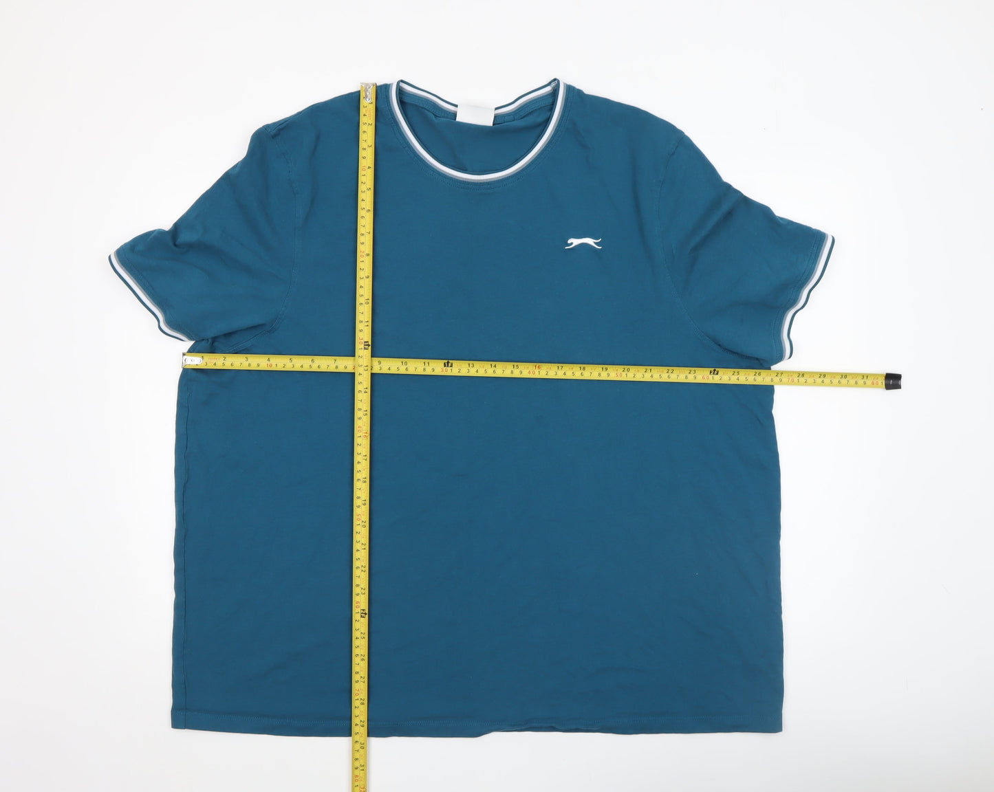 Mens UK Size 4XL Slazenger Blue  T-Shirt