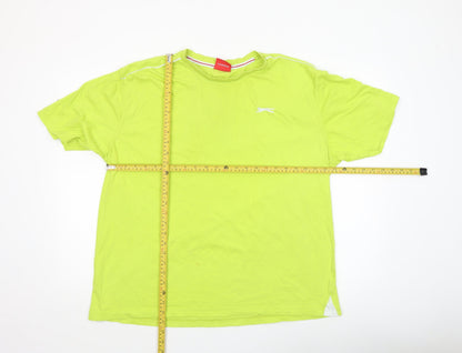 Mens UK Size 2XL Slazenger Green  T-Shirt