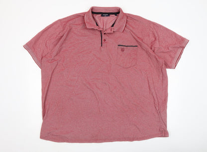 Mens UK Size 6XL Pre End Cotton Blend Polo Shirt