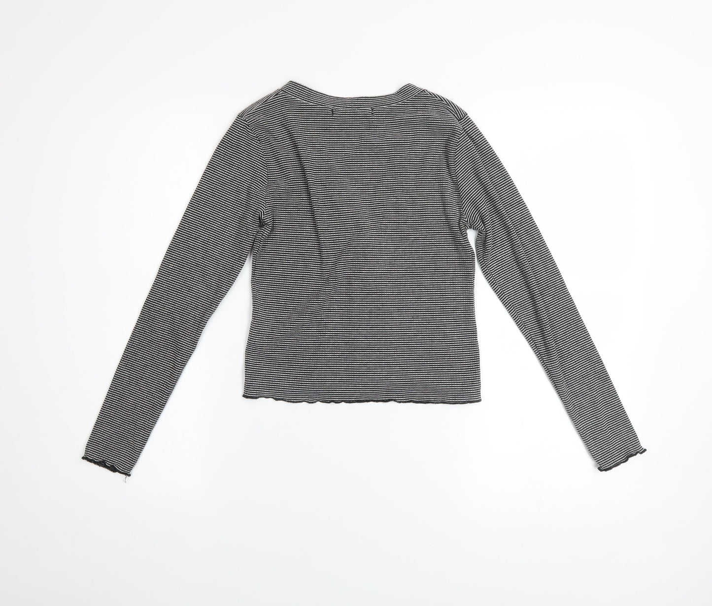 Womens UK Size XS One Clothing Black Cardigan Jumper