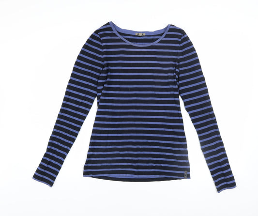 Womens UK Size L Jigsaw Blue Basic T-Shirt