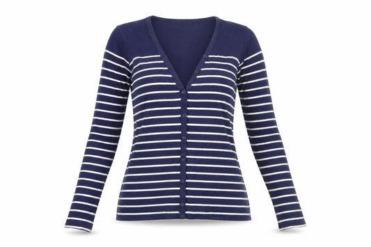 Womens UK Size S JoJo Maman Bébé Blue Basic Button-Up