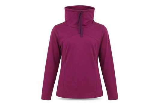 Womens UK Size L DECATHLON Purple Pullover Hoodie