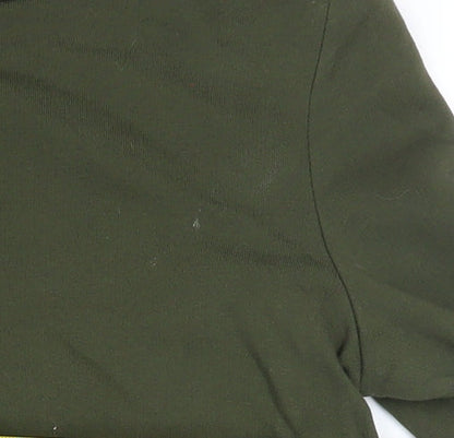 Womens UK Size XS COS Green Pullover Sweatshirt