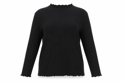 Womens UK Size XL Only Black Basic Blouse