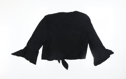 Womens UK Size 18 Marks and Spencer Black Cardigan Jumper