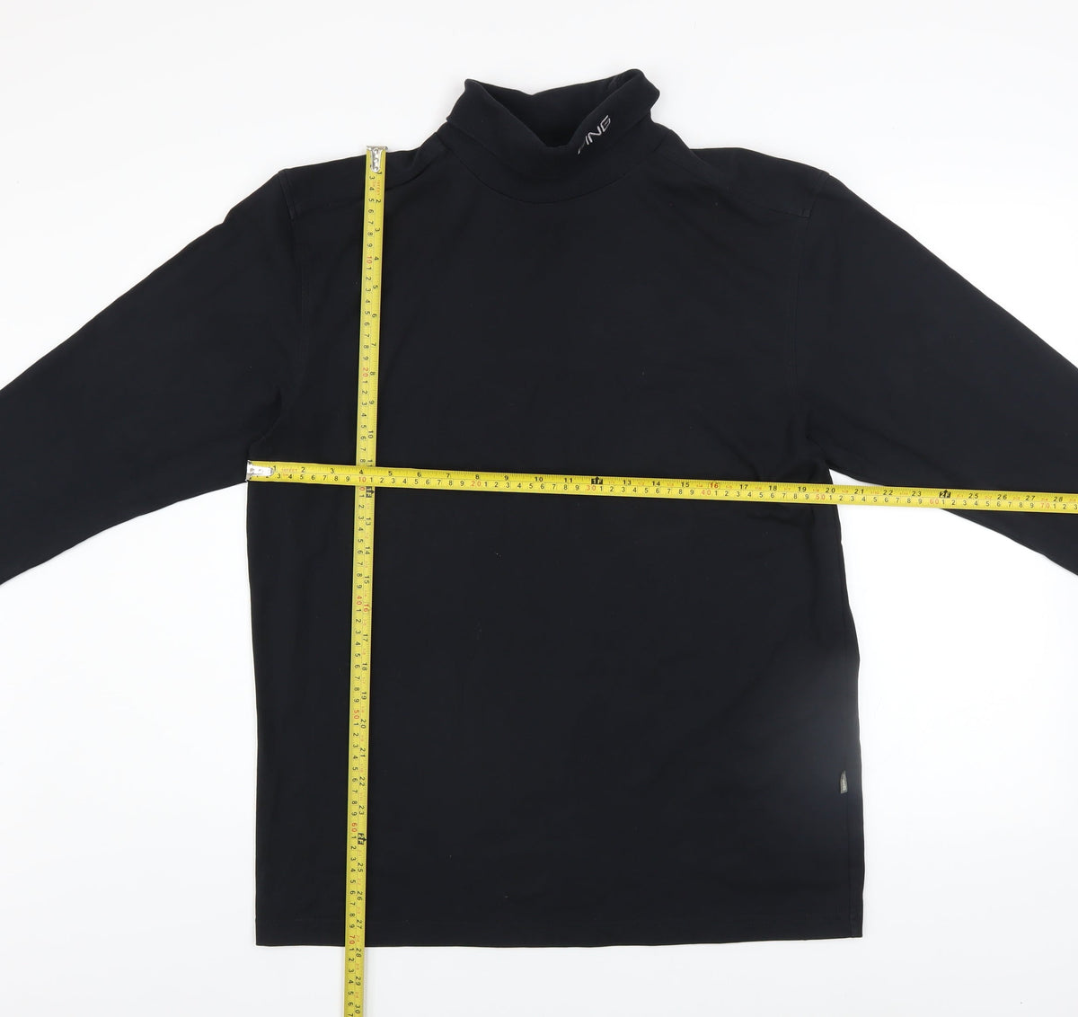 Mens UK Size L Ping Black Pullover Sweatshirt