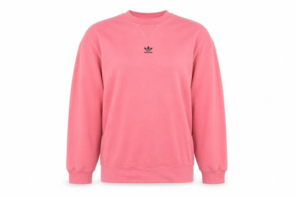 Womens UK Size 8 adidas Pink Pullover Sweatshirt