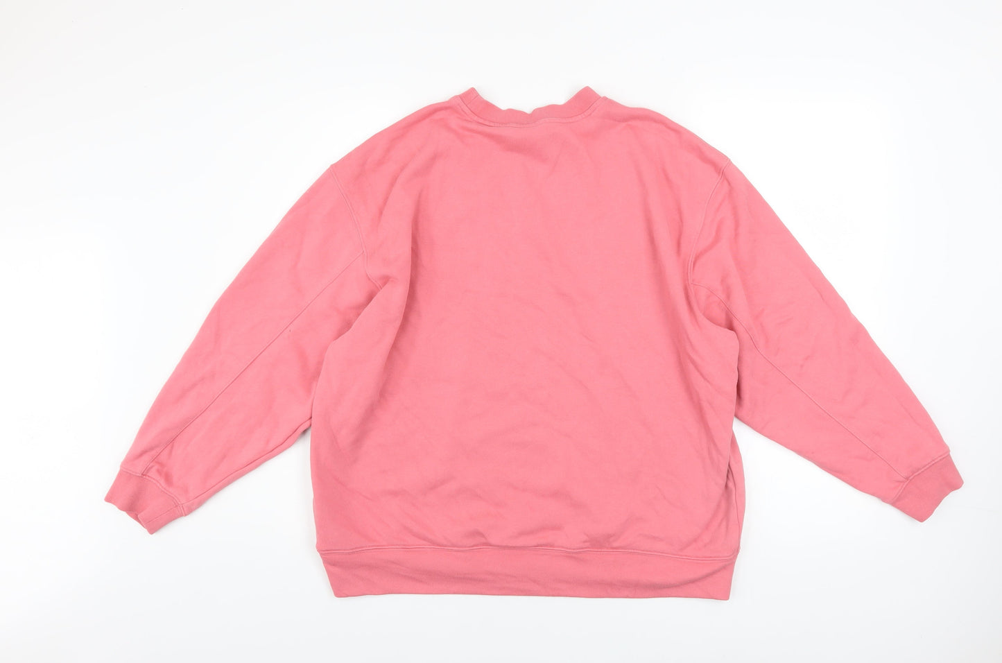 Womens UK Size 8 adidas Pink Pullover Sweatshirt
