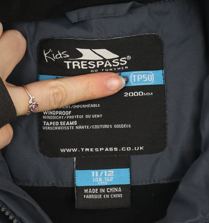 Boys UK Size 11-12 Years Trespass Blue Ski Jacket