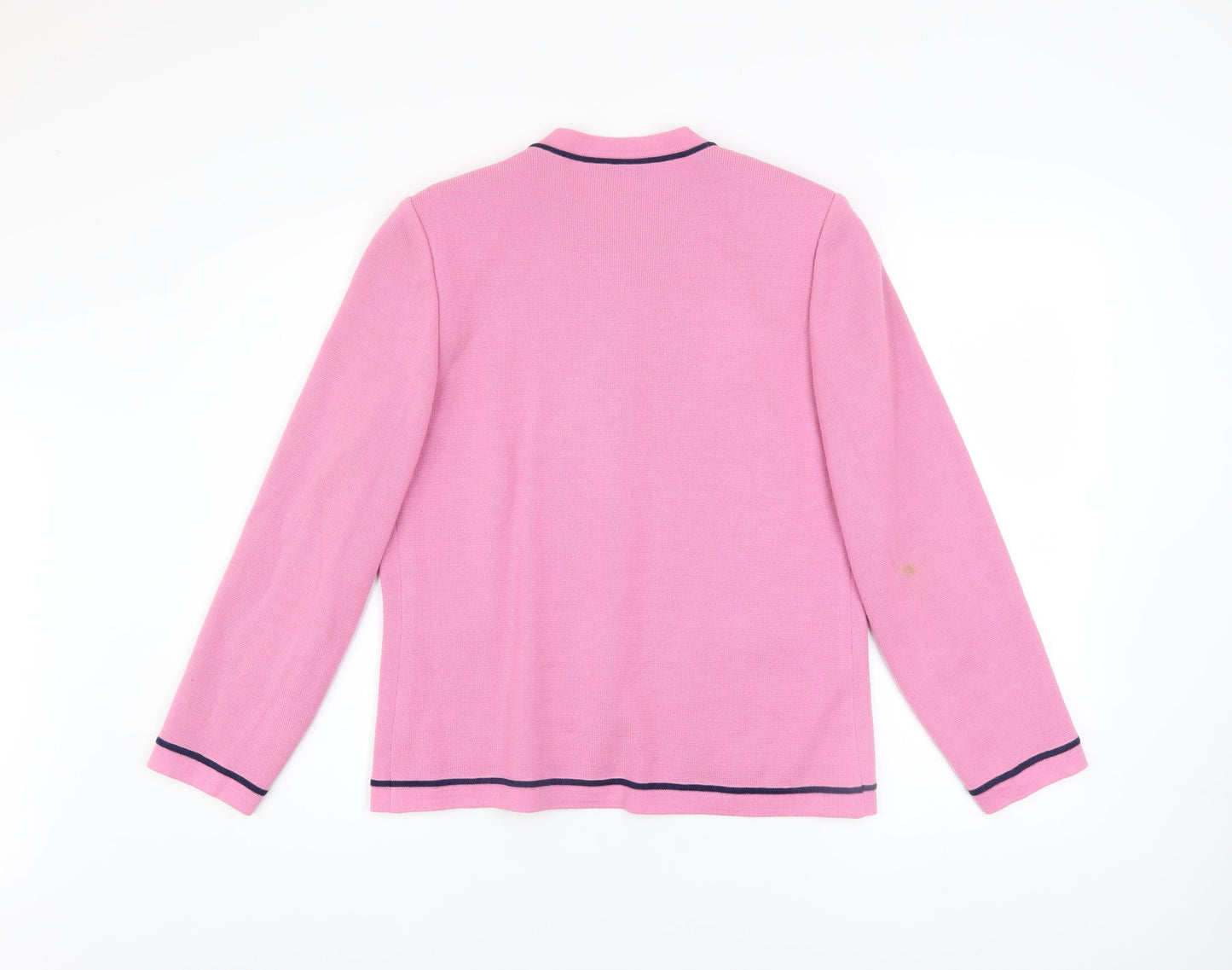 Womens UK Size 12 Sempre Pink Basic Jacket