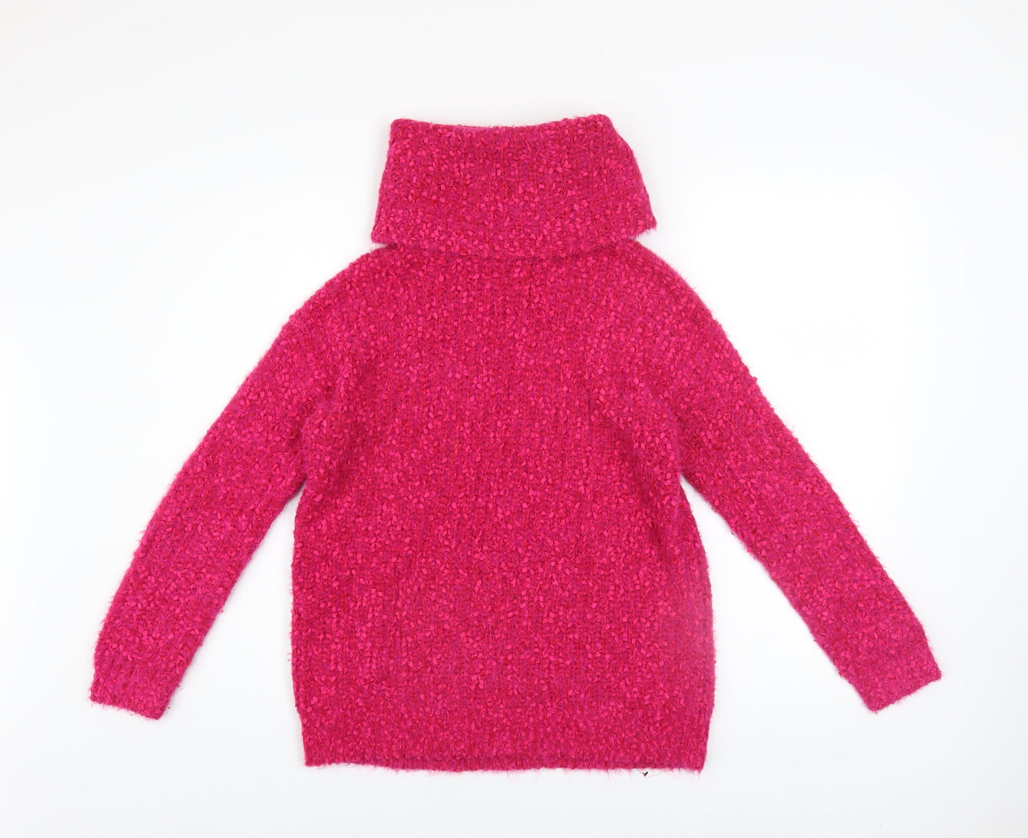 Womens UK Size XS Marks and Spencer Pink Pullover Jumper