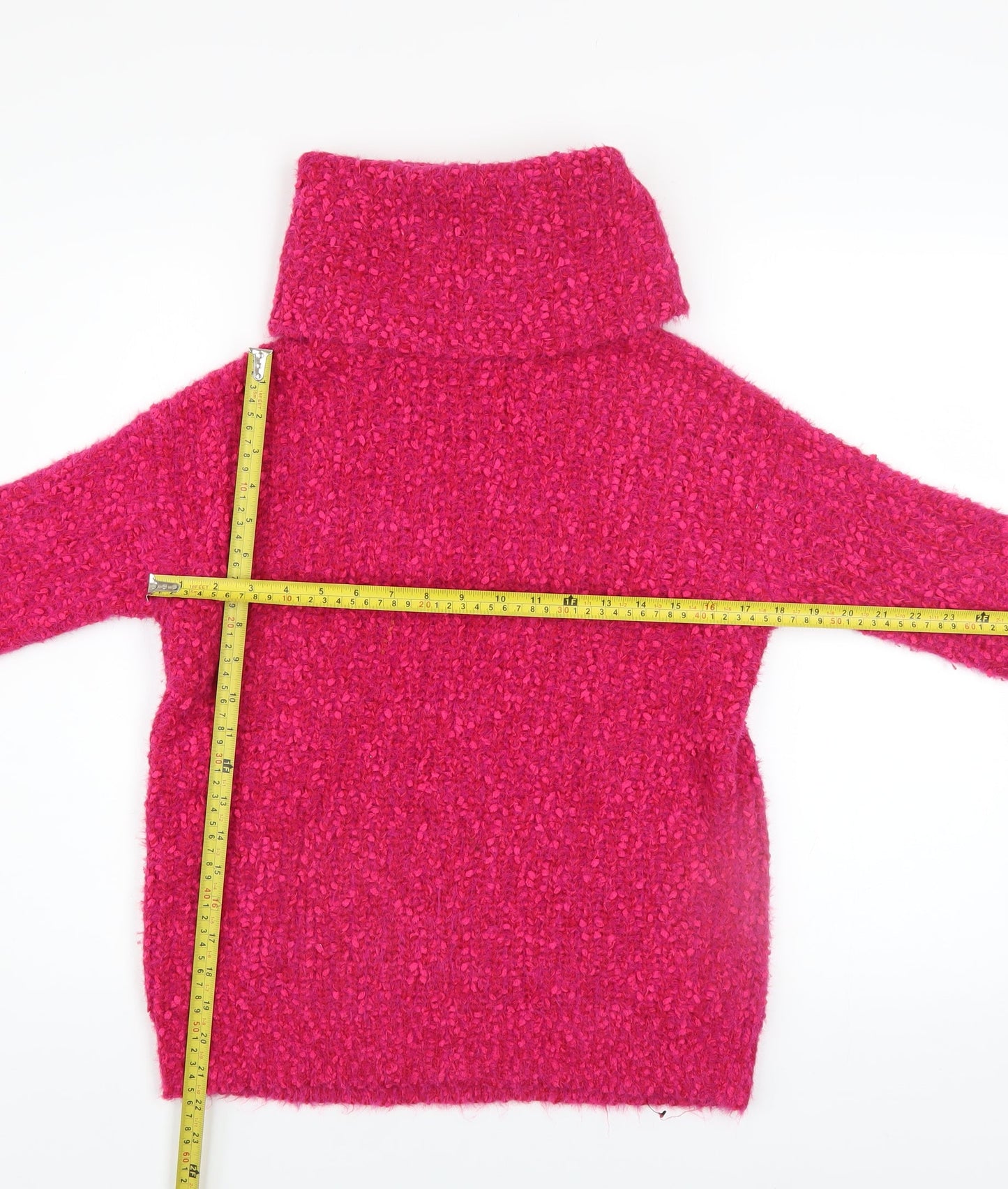 Womens UK Size XS Marks and Spencer Pink Pullover Jumper