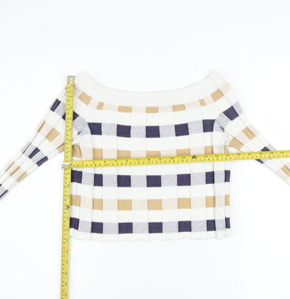 Womens UK Size 8 Marks and Spencer Multicoloured Pullover Jumper