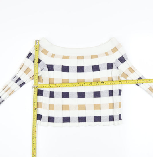 Womens UK Size 8 Marks and Spencer Multicoloured Pullover Jumper
