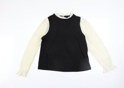 Womens UK Size 14 New Look Black Pullover Jumper