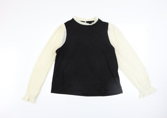Womens UK Size 14 New Look Black Pullover Jumper