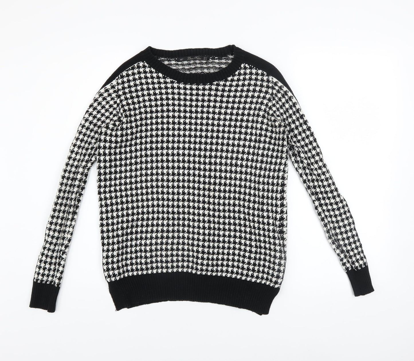 Womens UK Size S Zara Black Pullover Jumper