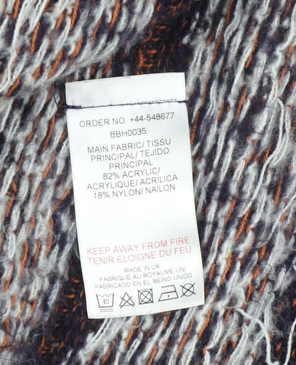 Womens UK Size 10 Blonde Heritage Multicoloured Cardigan Jumper