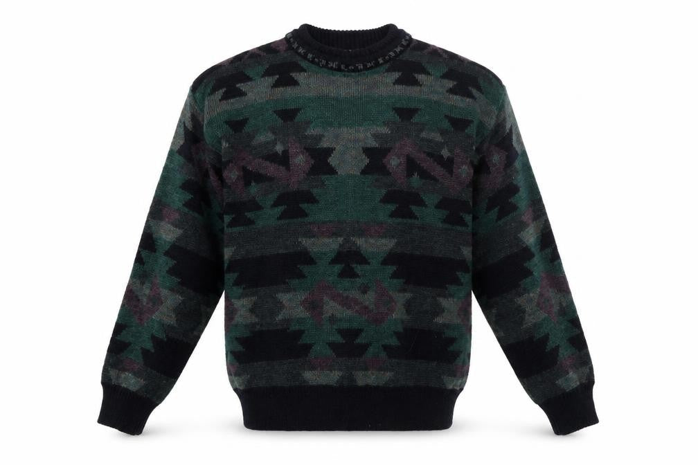 Mens UK Size M Burton Multicoloured Pullover Jumper