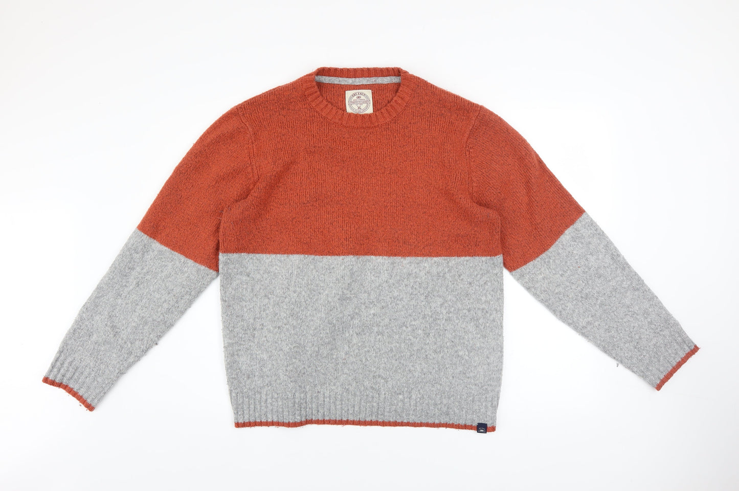 Mens UK Size L Fat Face Multicoloured Pullover Jumper