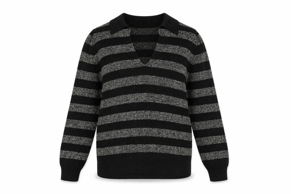 Womens UK Size M Marks and Spencer Black Pullover Jumper