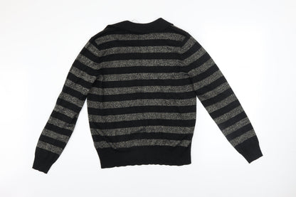 Womens UK Size M Marks and Spencer Black Pullover Jumper