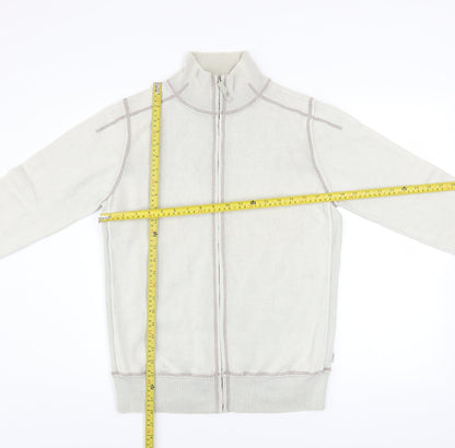 Mens UK Size S NEXT Beige Casual Walking Gym & Training Jacket