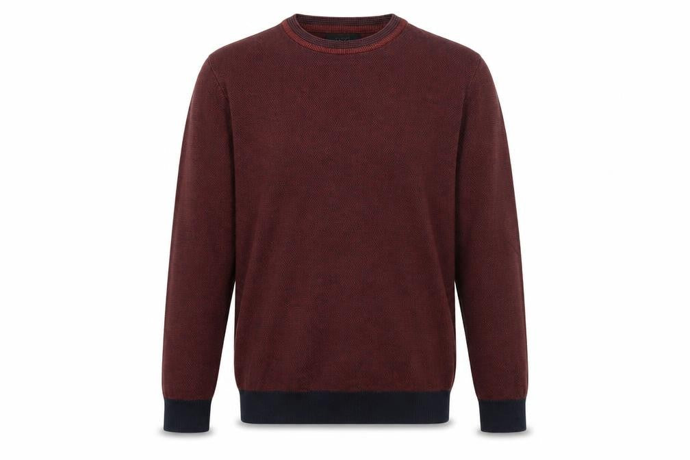 Mens UK Size M NEXT Red Pullover Jumper
