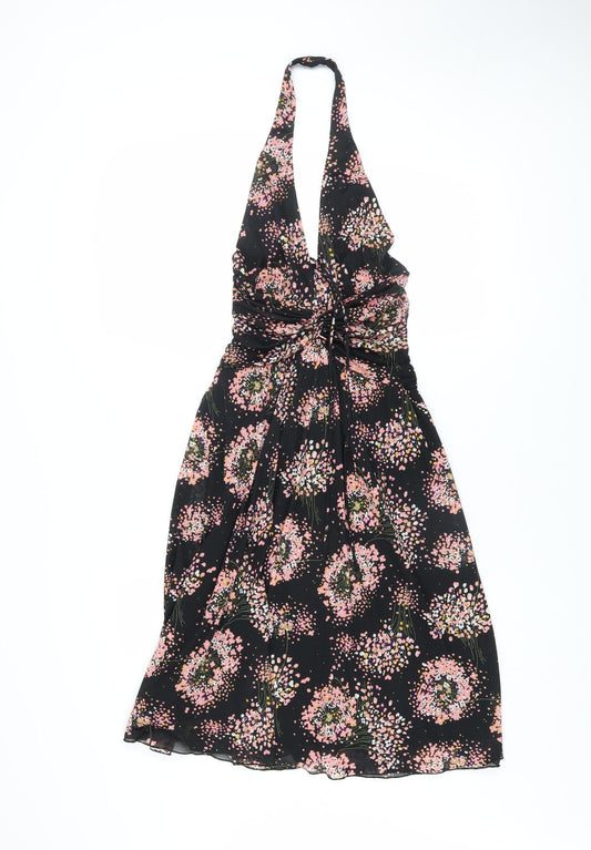 Womens UK Size 8 Mango Halter Dress