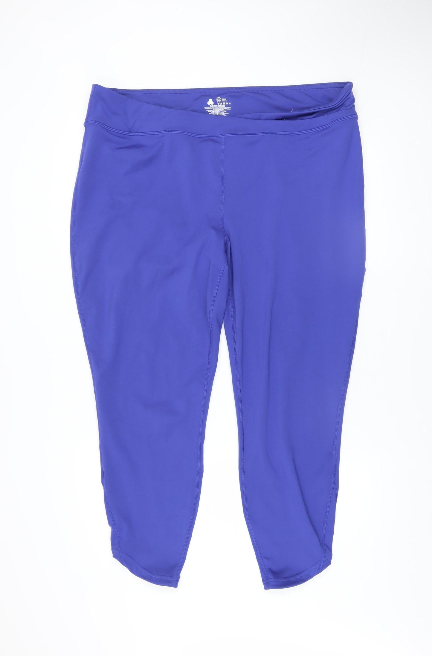 Womens UK Size XXL Dunnes Stores Slim Fit Capri Blue Leggings
