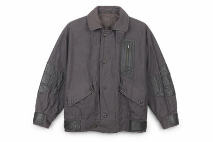 Mens UK Size 46 JS Styled in Italy Grey Bomber Jacket